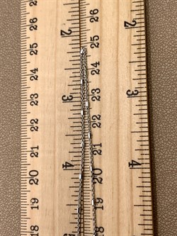 *Цепь р.50 Роло круглая Цилиндры арт. 070083R025L50-553, (Вес 2,35 г) - фото 321723 *Цепь р.50 Роло круглая Цилиндры арт. 070083R025L50-553, (Вес 2,35 г) - фото 321723