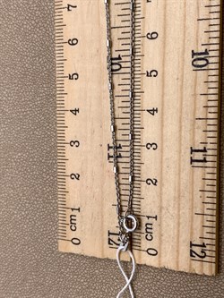 *Цепь р.60 Роло круглая Цилиндры арт. 070083R025L60-409, (Вес 2,84 г) - фото 321767 *Цепь р.60 Роло круглая Цилиндры арт. 070083R025L60-409, (Вес 2,84 г) - фото 321767