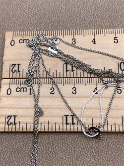 *Цепь р.150  Роло гладкая с подвесками арт. 070053R030L150-828, (Вес 4,6 г) - фото 321802 *Цепь р.150  Роло гладкая с подвесками арт. 070053R030L150-828, (Вес 4,6 г) - фото 321802