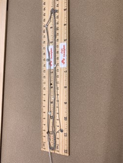 *Цепь р.150  Роло гладкая с подвесками арт. 070053R030L150-828, (Вес 4,6 г) - фото 321805 *Цепь р.150  Роло гладкая с подвесками арт. 070053R030L150-828, (Вес 4,6 г) - фото 321805