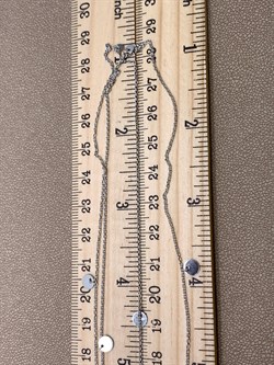 *Цепь р.120 Роло гладкая с подвесками арт. 070053R030L120-885,  (Вес 3 г) - фото 321836 *Цепь р.120 Роло гладкая с подвесками арт. 070053R030L120-885,  (Вес 3 г) - фото 321836