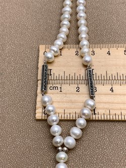 *Колье р.45 Марказит Жемчуг арт. FPN0026-150 вес 43.05 г - фото 322031 *Колье р.45 Марказит Жемчуг арт. FPN0026-150 вес 43.05 г - фото 322031