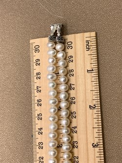 *Колье р.45 Марказит Жемчуг арт. FPN0026-150 вес 43.05 г - фото 322033 *Колье р.45 Марказит Жемчуг арт. FPN0026-150 вес 43.05 г - фото 322033