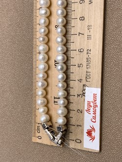 *Колье р.50 Марказит Жемчуг арт. FPN0026-129 вес 46.66 г - фото 322046 *Колье р.50 Марказит Жемчуг арт. FPN0026-129 вес 46.66 г - фото 322046