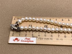 *Колье р.55 Марказит Жемчуг арт. FPN0026-174 вес 50.56 г - фото 322070 *Колье р.55 Марказит Жемчуг арт. FPN0026-174 вес 50.56 г - фото 322070