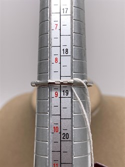*Кольцо р.18,5 Белый Жемчуг д.9*9,5мм арт. 1.0469.0.b-476 Вес 2,83 г - фото 322115