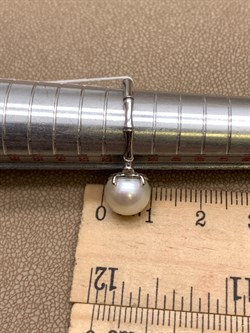 *Кольцо р.16 Белый Жемчуг д.9*9,5мм арт. 1.0469.0.b-483 Вес 2,53 г - фото 322124 *Кольцо р.16 Белый Жемчуг д.9*9,5мм арт. 1.0469.0.b-483 Вес 2,53 г - фото 322124