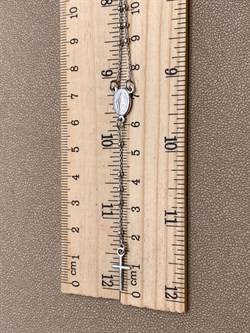 *Цепь р.45 Розарий с подвеской Роло гладкая шарики арт. 0300R16554L45-005, (Вес 3,7 г) - фото 322347 *Цепь р.45 Розарий с подвеской Роло гладкая шарики арт. 0300R16554L45-005, (Вес 3,7 г) - фото 322347