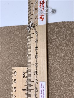 *Цепь р.60 Розарий с подвеской Роло гладкая шарики арт. 0300R16554L60-547, (Вес 4,1 г) - фото 322419