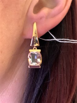 *Серьги Горный Хрусталь цв Красное арт. 20313960-072 (вес 6,28 г) - фото 322586