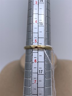 *Кольцо р.16 Горный Хрусталь цв Лимонное арт. 10390736-060 (вес 1,48 г) - фото 322630