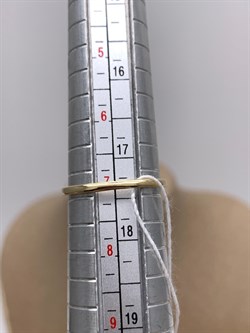 *Кольцо р.17,5 Горный Хрусталь цв Лимонное арт. 10317009-467 вес 2,63 г - фото 322647