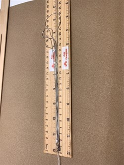 *Колье р.40 Фантазия 3 ряда Снейк квадратный арт. 0323R002L40-012, (Вес 6,73 г) - фото 322747