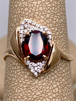 *Кольцо р.18,5 Гранат цв Красное арт. 01-2-632-0301-011-685 (вес 2,58 г) - фото 322817 *Кольцо р.18,5 Гранат цв Красное арт. 01-2-632-0301-011-685 (вес 2,58 г) - фото 322817