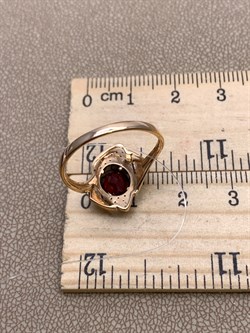 *Кольцо р.18,5 Гранат цв Красное арт. 01-2-632-0301-011-685 (вес 2,58 г) - фото 322819 *Кольцо р.18,5 Гранат цв Красное арт. 01-2-632-0301-011-685 (вес 2,58 г) - фото 322819