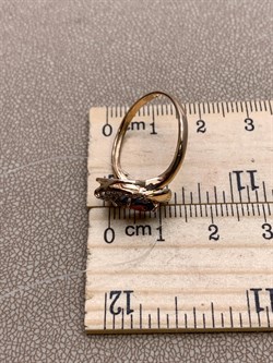 *Кольцо р.18,5 Гранат цв Красное арт. 01-2-632-0301-011-685 (вес 2,58 г) - фото 322820 *Кольцо р.18,5 Гранат цв Красное арт. 01-2-632-0301-011-685 (вес 2,58 г) - фото 322820