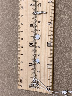 *Браслет р.17-20 Фантазия Якорная роло с подвесками арт. 0382R025L17-179 Вес 2,82 г - фото 322841 *Браслет р.17-20 Фантазия Якорная роло с подвесками арт. 0382R025L17-179 Вес 2,82 г - фото 322841