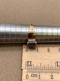 *Кольцо р.17 Гранат цв Красное арт. 01-2-633-0301-011-042 (вес 2,87 г) - фото 322865