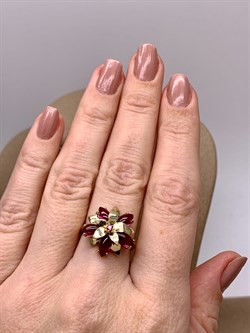 *Кольцо р.17 Родолит цв Лимонное арт. 01-2-590-1200-020-121 (вес 3,88 г) - фото 322892 *Кольцо р.17 Родолит цв Лимонное арт. 01-2-590-1200-020-121 (вес 3,88 г) - фото 322892