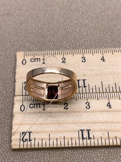 *Кольцо р.19,5 Гранат цв Красное арт. 01-2-489-0301-011-609 (вес 3,78 г) - фото 322917 *Кольцо р.19,5 Гранат цв Красное арт. 01-2-489-0301-011-609 (вес 3,78 г) - фото 322917