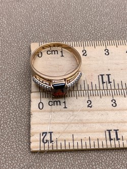 *Кольцо р.19,5 Гранат цв Красное арт. 01-2-489-0301-011-609 (вес 3,78 г) - фото 322918 *Кольцо р.19,5 Гранат цв Красное арт. 01-2-489-0301-011-609 (вес 3,78 г) - фото 322918