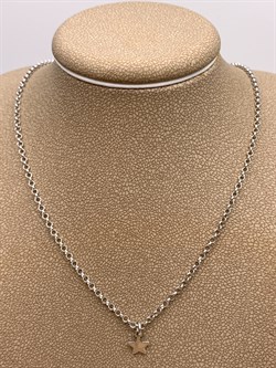 *Цепь р.35-40 Фантазия Роло с подвеской Звезда арт. 0382R02502L35-485 Вес 2,77 г - фото 322921 *Цепь р.35-40 Фантазия Роло с подвеской Звезда арт. 0382R02502L35-485 Вес 2,77 г - фото 322921