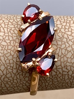 *Кольцо р.17,5 Гранат цв Красное арт. 01-1-903-03-679 (вес 2,28 г) - фото 323170 *Кольцо р.17,5 Гранат цв Красное арт. 01-1-903-03-679 (вес 2,28 г) - фото 323170