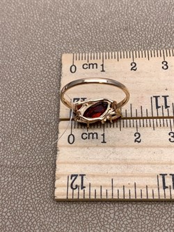 *Кольцо р.17,5 Гранат цв Красное арт. 01-1-903-03-679 (вес 2,28 г) - фото 323174 *Кольцо р.17,5 Гранат цв Красное арт. 01-1-903-03-679 (вес 2,28 г) - фото 323174