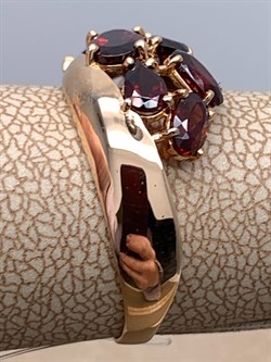 *Кольцо р.18 Гранат цв Красное арт. 01-2-730-0300-010-757 (вес 2,85 г) - фото 323181