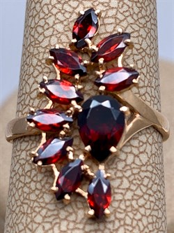 *Кольцо р.17 Гранат цв Красное арт. 01-2-424-03-076 (вес 2,39 г) - фото 323191 *Кольцо р.17 Гранат цв Красное арт. 01-2-424-03-076 (вес 2,39 г) - фото 323191