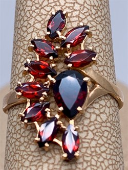 *Кольцо р.17 Гранат цв Красное арт. 01-2-424-03-076 (вес 2,39 г) - фото 323194 *Кольцо р.17 Гранат цв Красное арт. 01-2-424-03-076 (вес 2,39 г) - фото 323194