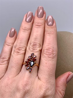 *Кольцо р.17 Гранат цв Красное арт. 01-2-424-03-076 (вес 2,39 г) - фото 323195 *Кольцо р.17 Гранат цв Красное арт. 01-2-424-03-076 (вес 2,39 г) - фото 323195