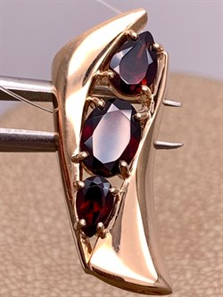 *Подвеска Гранат цв Красное арт. 10-1-091-03-454 (вес 2,64 г) - фото 323234 *Подвеска Гранат цв Красное арт. 10-1-091-03-454 (вес 2,64 г) - фото 323234