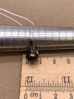 *Кольцо р.18 Черный Жемчуг д.8,5*9мм арт. 1.0394.0.b-247 Вес 2,38 г - фото 323269 *Кольцо р.18 Черный Жемчуг д.8,5*9мм арт. 1.0394.0.b-247 Вес 2,38 г - фото 323269