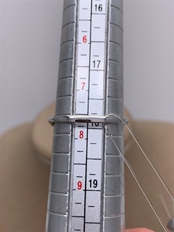 *Кольцо р.18 Зубчики Белый Фианит арт. MP-R01552-X-W-X-X-W-492 вес 1,32 г - фото 323507