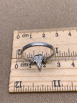 *Кольцо р.19 Белый Фианит Микро Вставки арт. MP-R90001-X-W-X-X-W-877 вес 2,64 г - фото 323678 *Кольцо р.19 Белый Фианит Микро Вставки арт. MP-R90001-X-W-X-X-W-877 вес 2,64 г - фото 323678