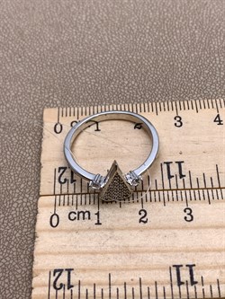 *Кольцо р.19 Белый Фианит Микро Вставки арт. MP-R90001-X-W-X-X-W-877 вес 2,64 г - фото 323679 *Кольцо р.19 Белый Фианит Микро Вставки арт. MP-R90001-X-W-X-X-W-877 вес 2,64 г - фото 323679