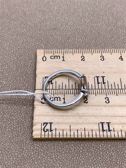 *Кольцо р.17 Белый Фианит Микро Вставки арт. MP-R10010-X-W-X-X-W-160 вес 2,64 г - фото 323690 *Кольцо р.17 Белый Фианит Микро Вставки арт. MP-R10010-X-W-X-X-W-160 вес 2,64 г - фото 323690