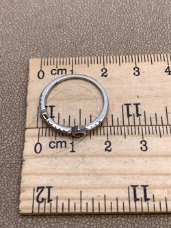 *Кольцо р.17 Фианит арт. MP-R00983-X-W-X-X-W-872 вес 1,2 г - фото 323700