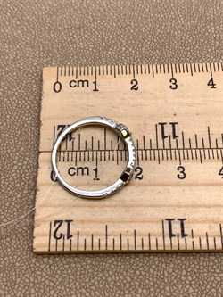 *Кольцо р.17 Фианит арт. MP-R00983-X-W-X-X-W-872 вес 1,2 г - фото 323701