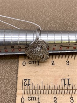 *Кольцо р.16,5 Белый Фианит Микро Вставки арт. MP-R00052-X-W-X-X-W-262 вес 3,8 г - фото 323717 *Кольцо р.16,5 Белый Фианит Микро Вставки арт. MP-R00052-X-W-X-X-W-262 вес 3,8 г - фото 323717