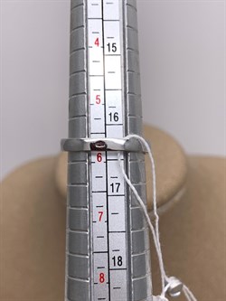 *Кольцо р.16,5 Белый Фианит Микро Вставки арт. MP-R00052-X-W-X-X-W-262 вес 3,8 г - фото 323718 *Кольцо р.16,5 Белый Фианит Микро Вставки арт. MP-R00052-X-W-X-X-W-262 вес 3,8 г - фото 323718