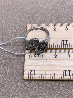 *Кольцо р.16,5 Белый Фианит арт. MP-R00395-X-W-X-X-W-16,5-984 вес 3 г - фото 323752