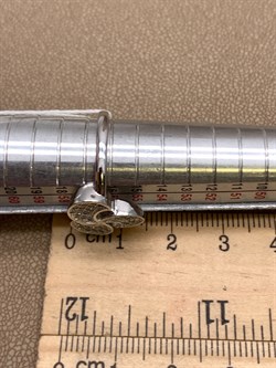 *Кольцо р.18 Белый Фианит Микро Встави арт. MP-R90002-X-W-X-X-W-18-965 вес 3,5 г - фото 323754