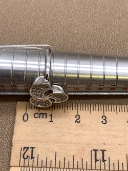 *Кольцо р.17 Белый Фианит Микро Встави арт. MP-R90002-X-W-X-X-W-17-886 вес 3,5 г - фото 323763