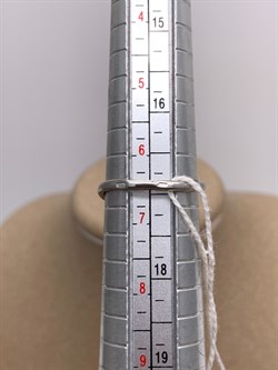 *Кольцо р.17 Белый Жемчуг д.8*8,5мм арт. 1.0409.0.b-282 Вес 2,68 г - фото 324228