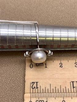 *Кольцо р.17,5 Белый Жемчуг д.9,5*10мм арт. 1.0373.0.b-119 Вес 3,09 г - фото 324268 *Кольцо р.17,5 Белый Жемчуг д.9,5*10мм арт. 1.0373.0.b-119 Вес 3,09 г - фото 324268