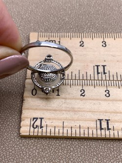 *Кольцо р.17,5 Белый Жемчуг д.9,5*10мм арт. 1.0373.0.b-119 Вес 3,09 г - фото 324274 *Кольцо р.17,5 Белый Жемчуг д.9,5*10мм арт. 1.0373.0.b-119 Вес 3,09 г - фото 324274