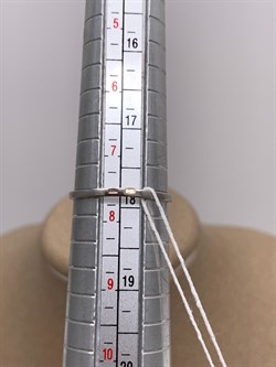 *Кольцо р.18 Белый Жемчуг д.9,5*10мм арт. 1.0823.0.b-948 Вес 2,82 г - фото 324279