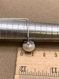 *Кольцо р.18,5 Белый Жемчуг д.10,5*11мм арт. 1.0856.0.b-925 Вес 3,35 г - фото 324288 *Кольцо р.18,5 Белый Жемчуг д.10,5*11мм арт. 1.0856.0.b-925 Вес 3,35 г - фото 324288